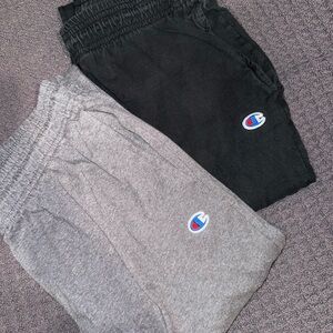 Champion Men's Black and Gray Joggers
